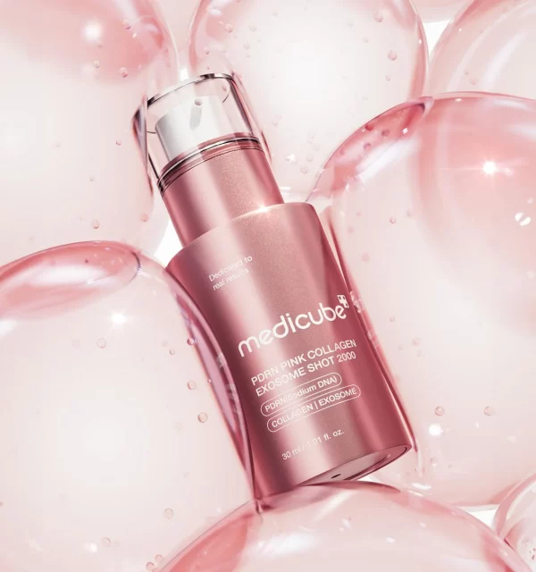 سرم اگزوزوم کلاژن صورتی پی دی آر ان 2000 مدی‌کیوب - تصویر 2