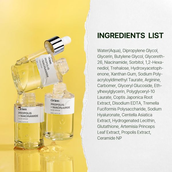سرم درخشان‌کننده پروپولیس و نیاسیـنامید اوریـن  - تصویر 3